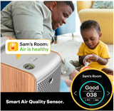 KODAK INFINIO AP550 Multi-Stage Air Purifier, washable filter, captures allergens, smoke, & dust. Kills germs, bacteria, & viruses - Local Unit, White, (AP5500UK)