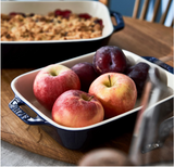 Staub Ceramic Baking Dish Set, 3pc, Dark Blue