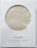 mushie Mini Extra Soft Muslin Fitted Crib Sheet | 24