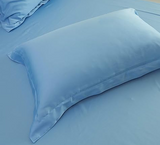 Palais Suite Summer Blue Fitted Sheet Set [King]