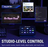 Elgato Stream Deck Classic - Live Production Controller With 15 Customizable LCD Keys And Adjustable Stand