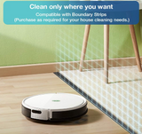 Yeedi k650 Robot Vacuum, 2000Pa Wi-Fi Robotic Vacuum Cleaner with 800ML Big Dustbin and Tangle-Free Brush, Perfect for Pet Hair, Carpets, Hard Floor, Self-Charging, Compatible with Boundary Strips