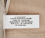 Little Noche Noche Baby Cot Waterproof Fitted Sheet, Beige, 70x140x15cm