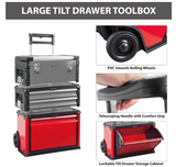 GARAGE WORKSHOP ORGANIZER ON TROLLEY BIG RED 30/TRJF-C305ABD