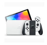 Nintendo Switch Console OLED with White JoyconNintendo Switch