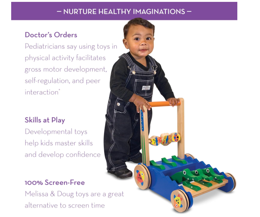 Activity Walker Melissa And Doug Push Walker Activity Walker