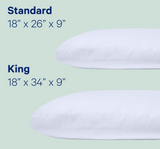 Casper Sleep Pillow for Sleeping, White, Standard, 951-000171-001