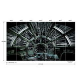 RoomMates RMK11458M 8M Star Wars Millennium Falcon Peel and Stick Wallpaper Mural-10.5 x 6 ft, Original