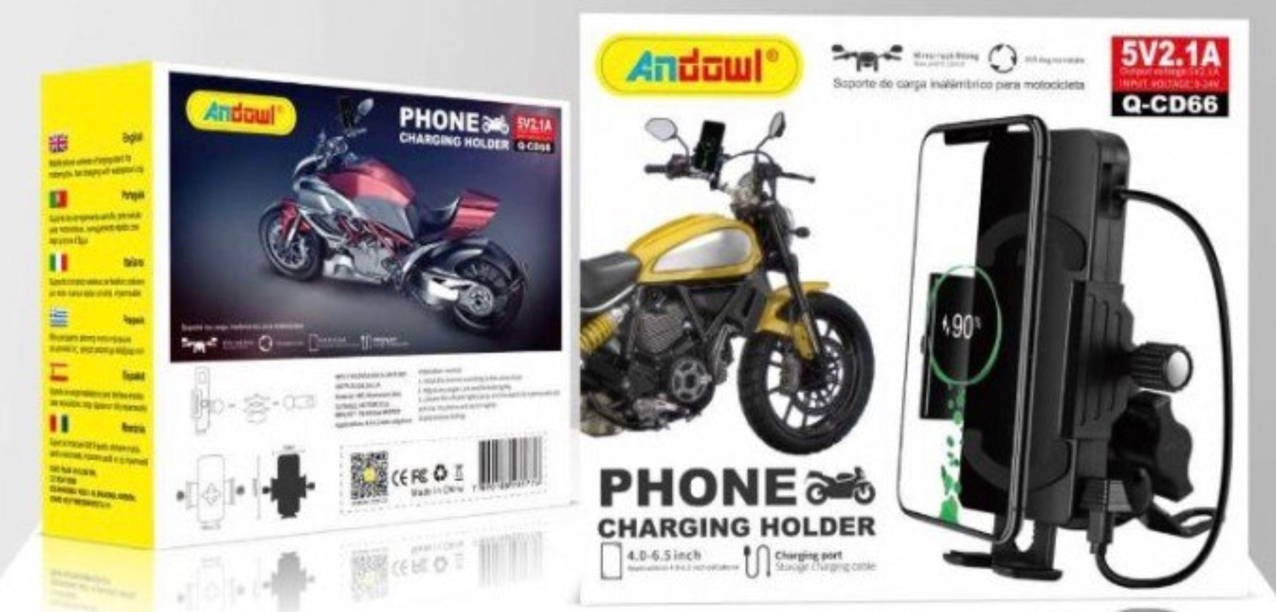 Phone Charging Holder-Andowl/QCD66 Main image