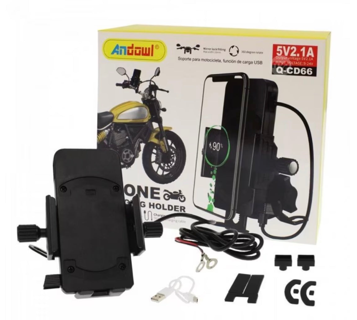 Phone Charging Holder-Andowl/QCD66 Secondary image