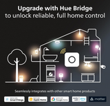 Philips Hue Calla Outdoor Smart Pathway Light - White & Color Ambiance LED Walkway Lights - Low Voltage Lighting - 1 Pack - Requires Bridge and Power Supply - Control with App and Voice - Weatherproof