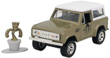 Marvel 1:32 1973 Ford Bronco Die-Cast Car & 1.65" Groot Figure, Toys for Kids and Adults