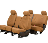 Covercraft Carhartt SeatSaver Custom Seat Covers | SSC2412CABN | 1st Row Bucket Seats | Compatible with Select Ford F-150/F-250/F-350 Models, Brown