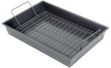 Chicago Metallic Non-Stick Roast Pan with Non-Stick Rack, 13 x 9 x 2.2 inches