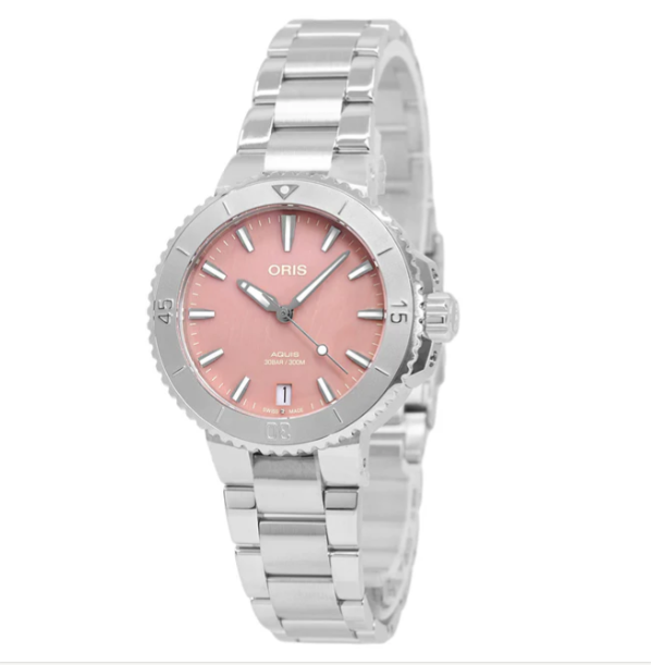Oris 01 733 7770 4158-07 8 18 05P Aquis Pink Dial Auto Main image