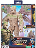 Marvel Studios' Guardians of the Galaxy Vol. 3 Titan Hero Series Deluxe Blast 'N Battle Groot Action Figure, 11.5-Inch, with Accessories