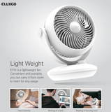 ELUXGO High-Velocity 7.5' Desk Air Circulator Fan EF10