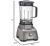 Cuisinart Kitchen Blender With 1.9L BPA Free Plastic Jar, GBT-2000HK