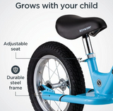 Schwinn Kid's Balance Bike, Blue, 12-Inch