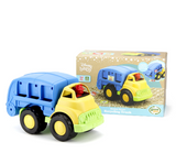 Green Toys Disney Baby Exclusive Mickey Mouse Recycling Truck, Blue - Pretend Play, Motor Skills, Kids Toy Vehicle. No BPA, phthalates, PVC. Dishwasher Safe, Recycled Plastic, Made in USA.