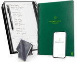 Rocketbook Planner & Notebook, Fusion : Reusable Smart Planner & Notebook | Improve Productivity with Digitally Connected Notebook Planner | Dotted, 8.5" x 11", 42 Pg, Terrestrial Green