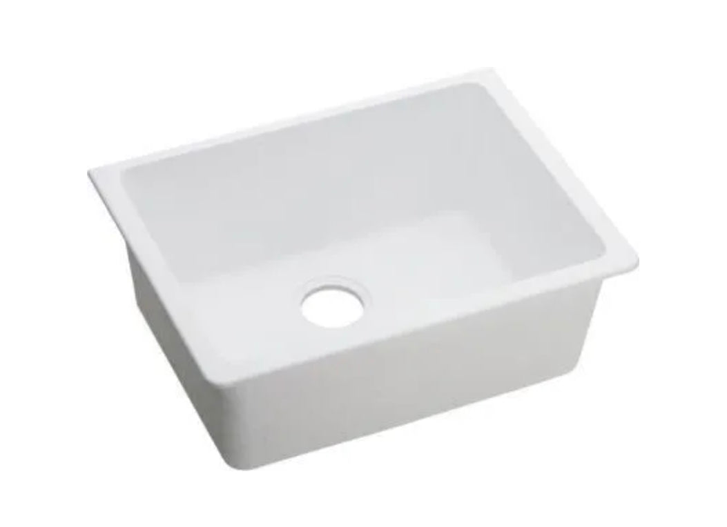 Elkay ELGU2522WH0 UnderMount Single Bowl Kitchen Sink Main image