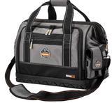 Ergodyne - 13715 Arsenal 5818 Tool Bag, Zip Open Sides, 61-Pockets, Large Gray