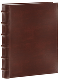 Pioneer Photo Albums CLB-346/BN Sewn Bonded Leather Bi-Directional 300 Photos Pocket Album (Brown)