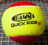 GAMMA Beginner Child or Adult Training (Transition) Practice Tennis Balls: Orange 60 or Green 78 Dot (25%-50% Slower Ball Speed) - 12, 36, 48, 60 Pack Sizes