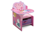 Peppa Pig Chair Desk with Storage Bin