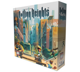 Rolling Heights - Alderac Entertainment Group, Construction City Building Board Game Set in The 1920's, Roll Your Meeples - Build The City, Ages 14+, 2-4 Players, 60+ Minutes