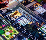 Rolling Heights - Alderac Entertainment Group, Construction City Building Board Game Set in The 1920's, Roll Your Meeples - Build The City, Ages 14+, 2-4 Players, 60+ Minutes