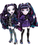 Rainbow High Shadow High Special Edition Twins- 2-Pack Fashion Doll. Purple and Black Designer Outfits with Accessories, Great Gift for Kids 6-12 Years Old and Collectors (585879), Multicolor