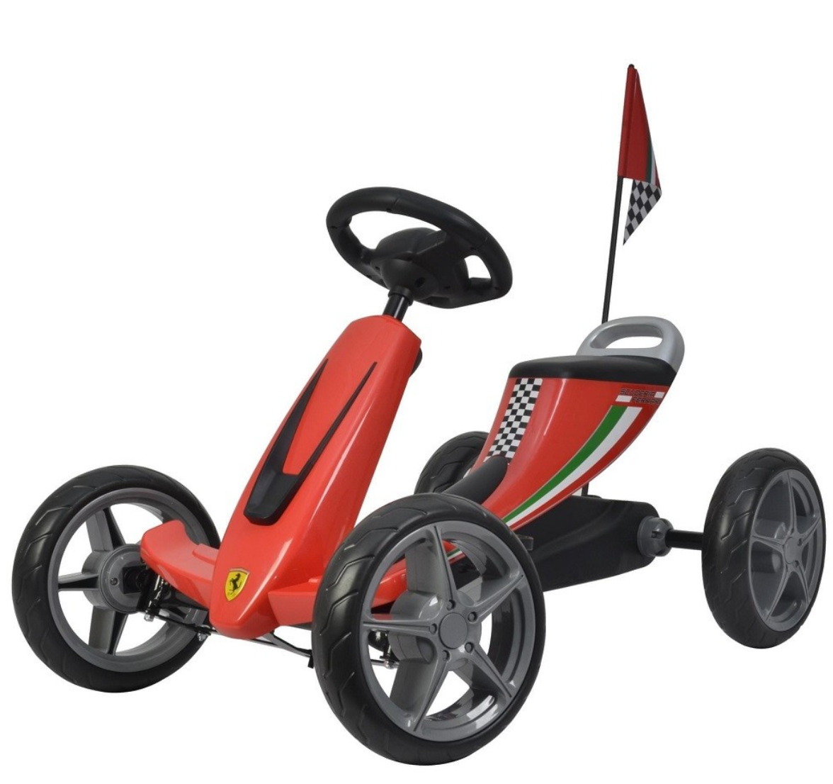 Ferrari Pedal GoKart Red Medium Main image