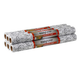DUCK 286282 Smooth Top Easy Liner Shelf Liner, Under Cabinet Multipack, 6-Rolls, Each 20