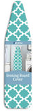 Whitmor Reversible Ironing Board Cover and Pad, Concord Turquoise, 54.0x15.0