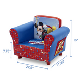 Delta Children Upholstered Chair, Disney Mickey Mouse