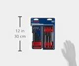 BOSCH BSPE6D 12Piece Steel Spiral Flute Screw Extractor Set