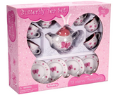 Schylling Butterfly Porcelain Tea Set