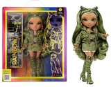 Rainbow High Olivia- Camo Green Fashion Doll. Fashionable Outfit & 10+ Colorful Play Accessories. Great Gift for Kids 4-12 Years Old and Collectors.