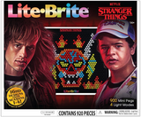 Demogorgon Hunters - Definition Grid, 16 HD Templates, 900 Mini Pegs, Stickers, Branded Storage Pouch, Ages 14+, Multicolor (2298) Lite Brite Stranger Things Special Edition