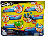 Marvel Goo Jit Zu Heroes 6 Pack | Squishy 4.5 Inch Action Figures | Spider-Man, Hulk, Captain America and More