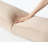 Muji Soft Long Pillow, Light Beige