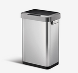 EKO EK9262MT-45L Horizon 45 Liter/11.9 Gallon Rectangular Motion Sensor Trash Can