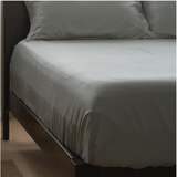 Weavve Home Lyocell Fitted Sheet King Size Mist Grey