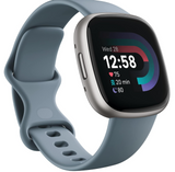 Fitbit Versa 4 Waterfall Blue/Platinum (FB523SRAG-FRCJK)