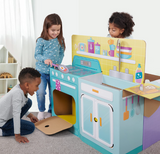 Pop2Play Nursery/Toddler Kitchen Playset – 2-in-1 Nursery and Kids Pretend Play Kitchen