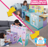 Pop2Play Nursery/Toddler Kitchen Playset – 2-in-1 Nursery and Kids Pretend Play Kitchen