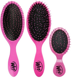 Wet Brush 3 Piece Original Detangler Hair Brush, Pink