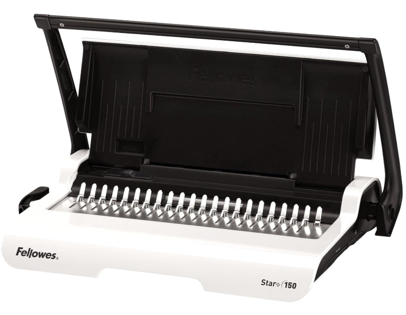 Fellowes Binding Machine Star+ Comb Binding (5006501) Grey 3.1" x 17.7" x 9.8" Main image